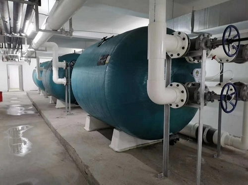 快猫记录生活记录你水处理设备之卧式过滤砂缸