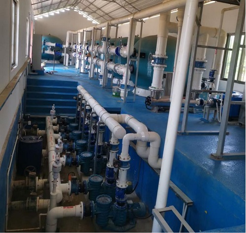 南宁市西乡塘金光农场的快猫记录生活记录你，采用了7台AQUA快猫成人短视频ALB-1500循环水泵